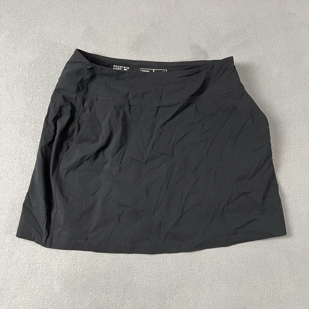Mountain Hardware Dynama Skort Womens Medium Black Skirt UPF 50 Outdoors